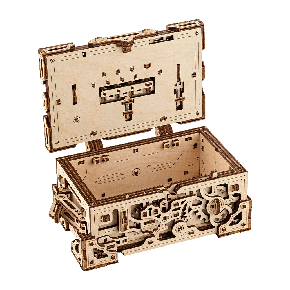 Coffre Enigma - kit en bois
