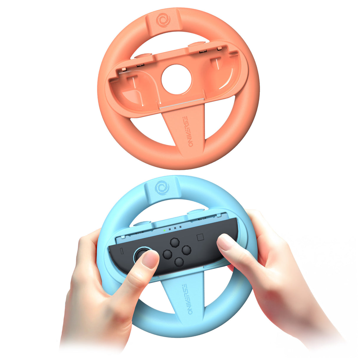 2er-Set Racing-Lenkräder für Nintendo Switch™ & Switch 2™ - Gaming-Zubehör
