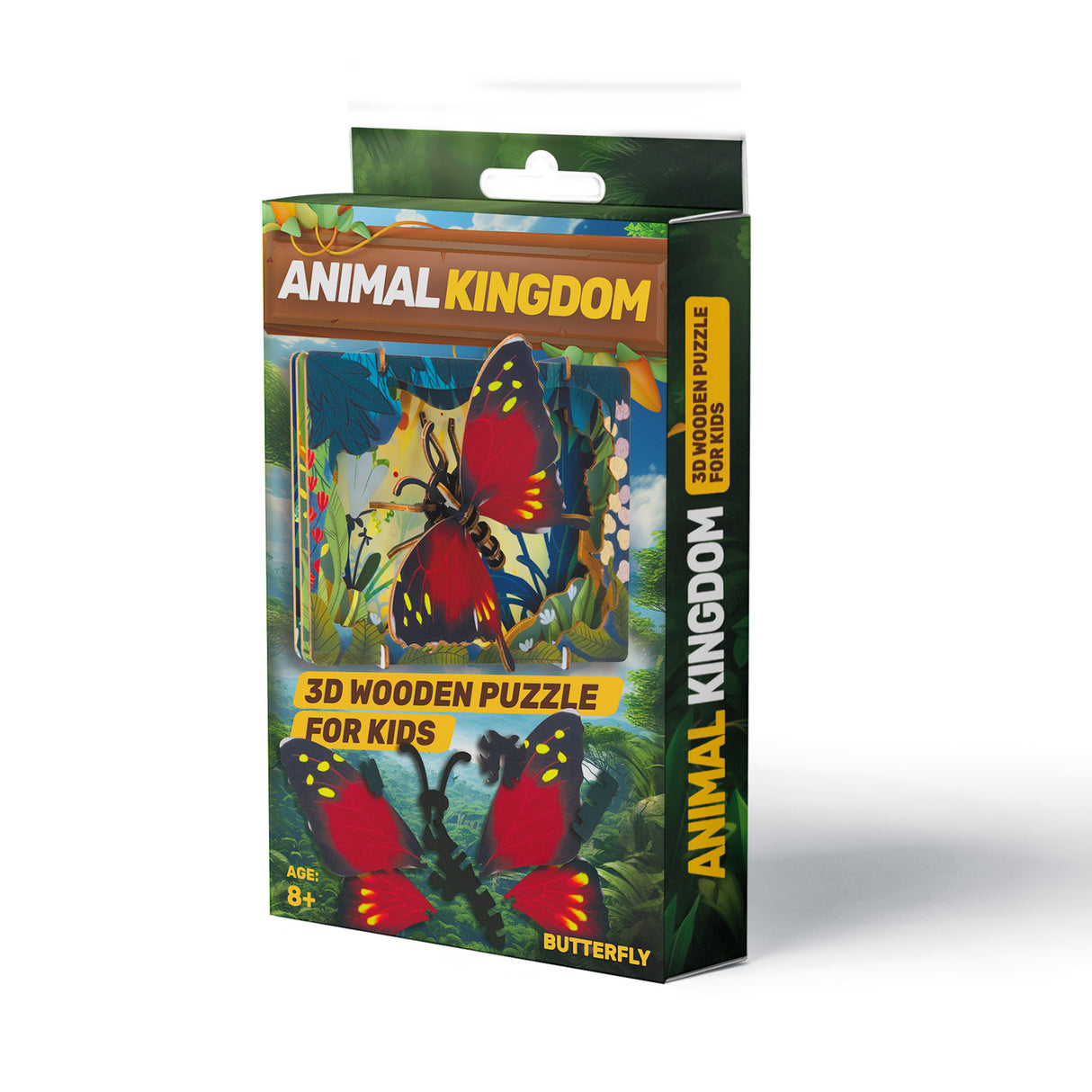 Schmetterling - 3D Holzmodell