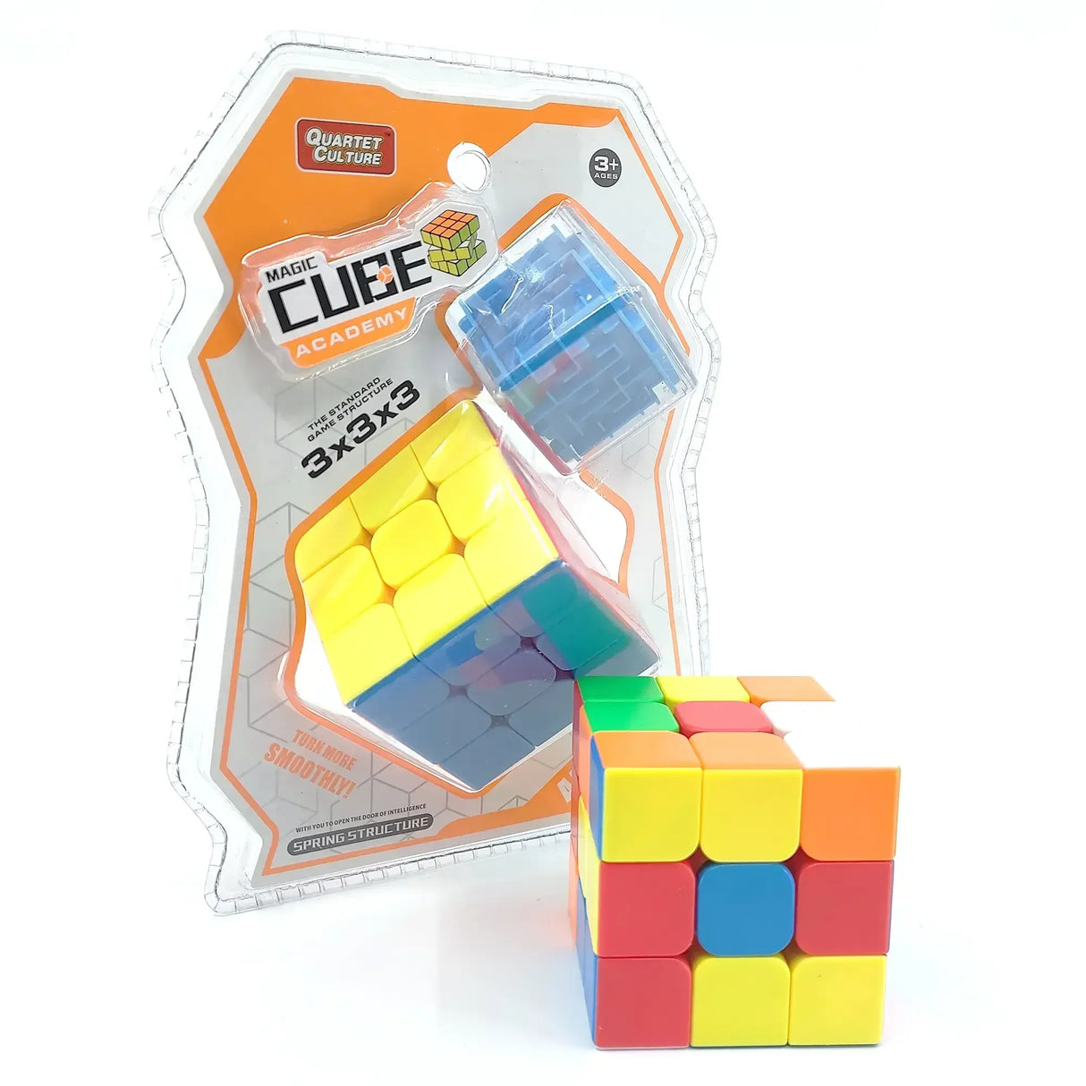 Ensemble de cubes magiques 3x3 - Cube de Rubik