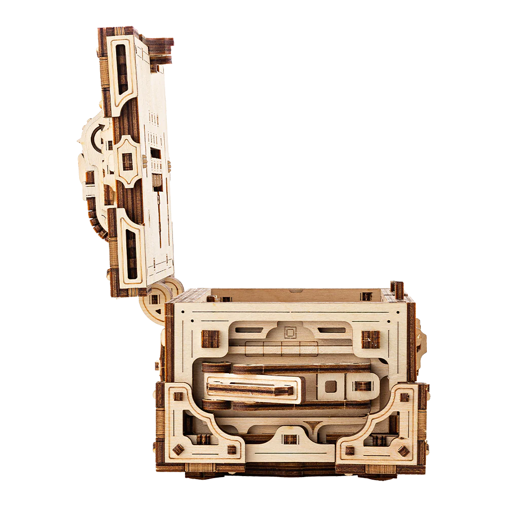 Coffre Enigma - kit en bois