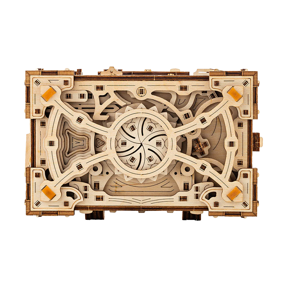 Coffre Enigma - kit en bois