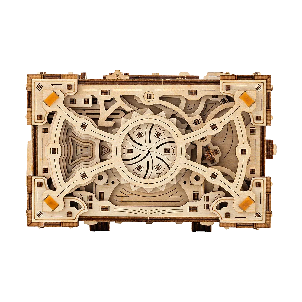 Coffre Enigma - kit en bois