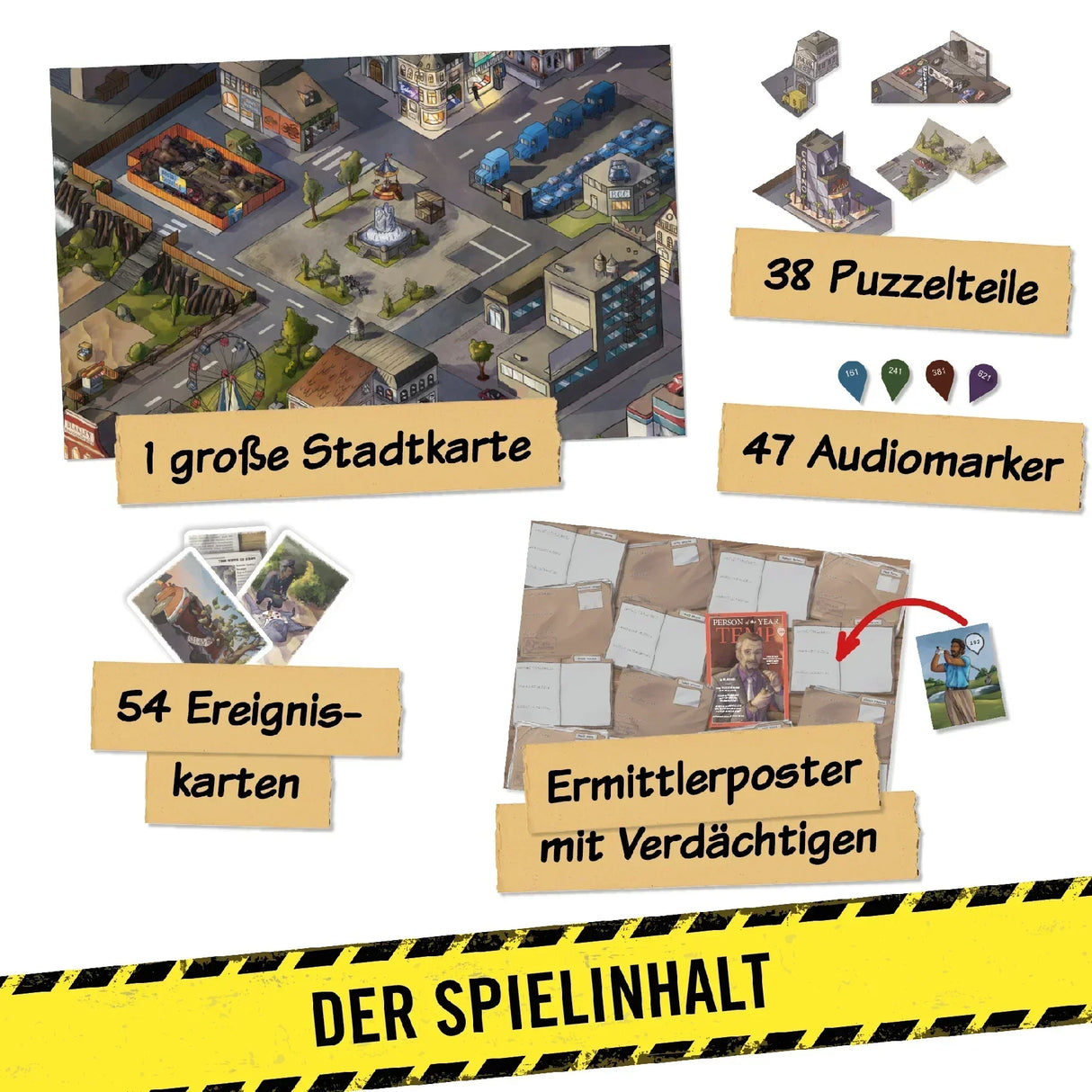 Wer hat Mr. Reed getötet? - Krimispiel