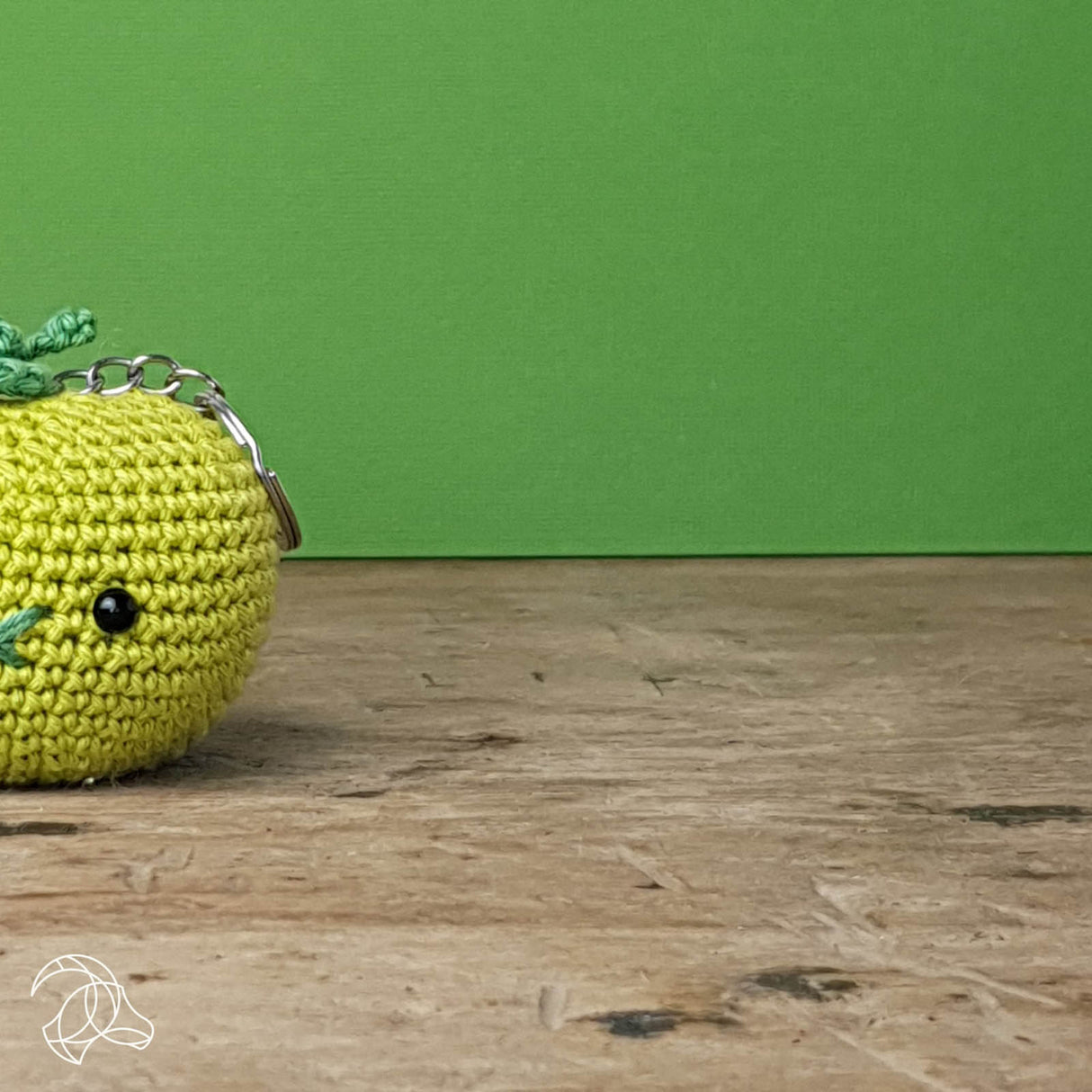 Bijou de sac pomme - set au crochet