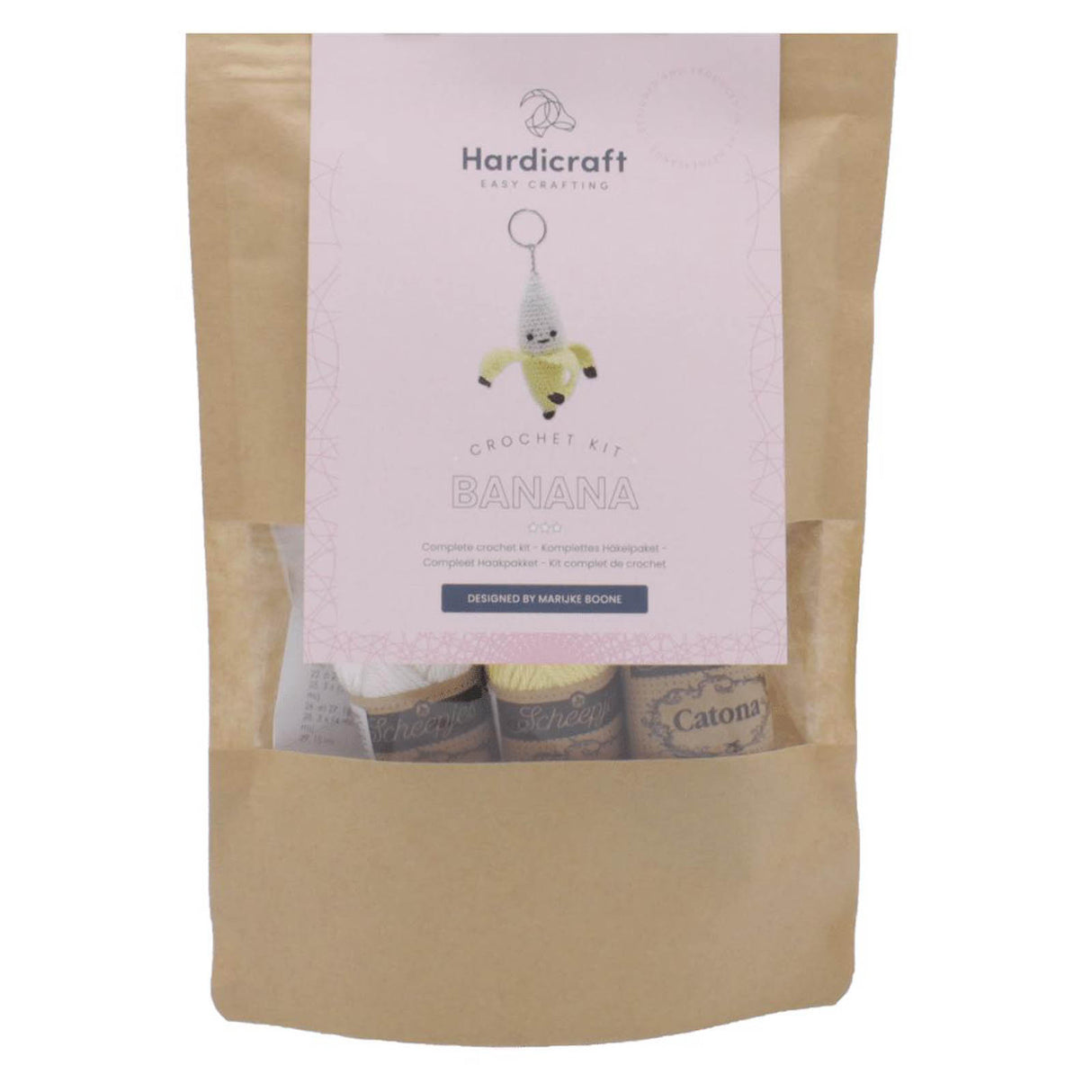 Bijou de sac banane - set au crochet