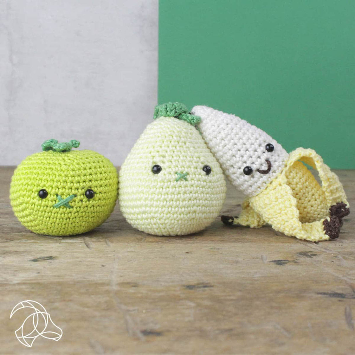 Bijou de sac banane - set au crochet