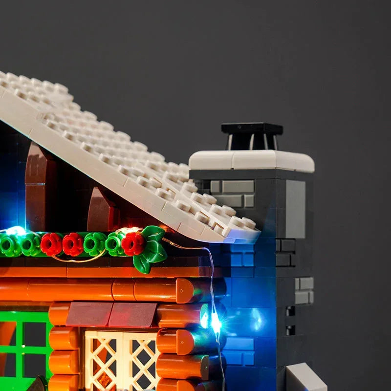 Kit d'éclairage LED pour le chalet alpin LEGO (10325) avec télécommande