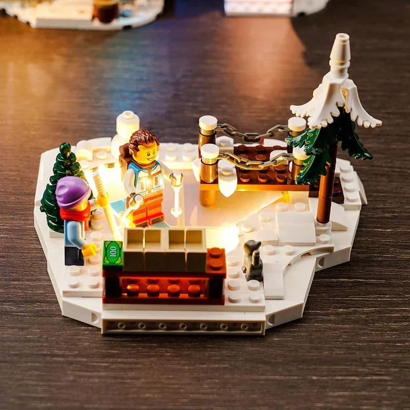 Kit d'éclairage LED pour le chalet alpin LEGO (10325) avec télécommande