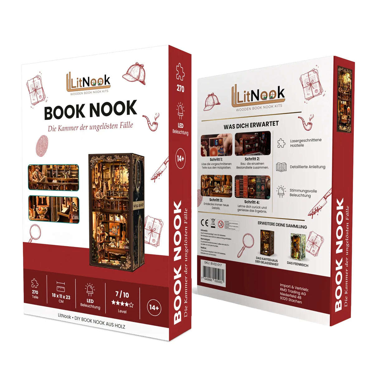 Die Kammer der ungelösten Fälle - Book Nook