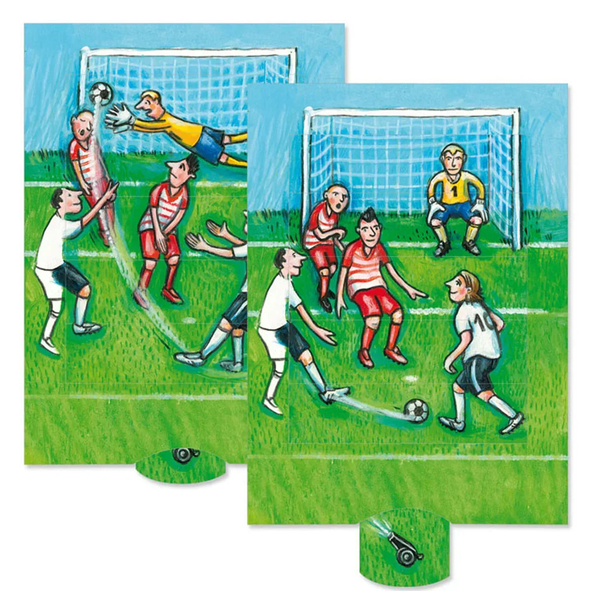Carte de vœux de football