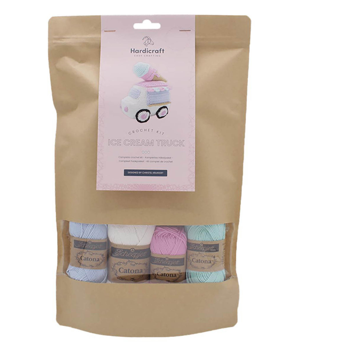 Glacéwagen - Häkelset