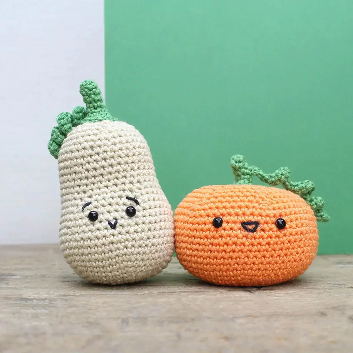 Ensemble citrouille - Ensemble au crochet