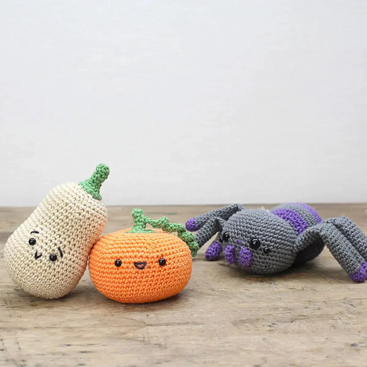 Ensemble citrouille - Ensemble au crochet