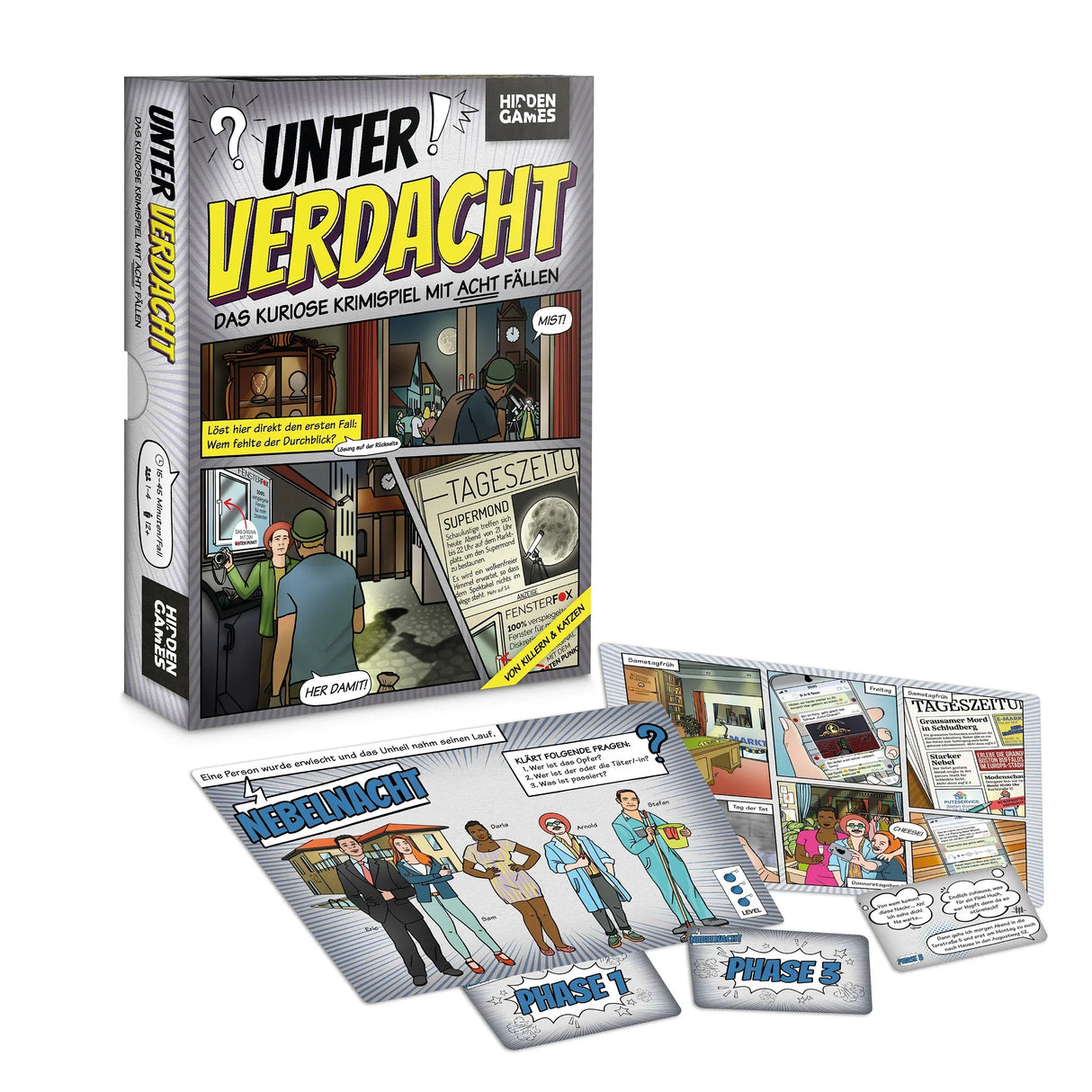 Unter Verdacht: Von Killern und Katzen - Krimispiel