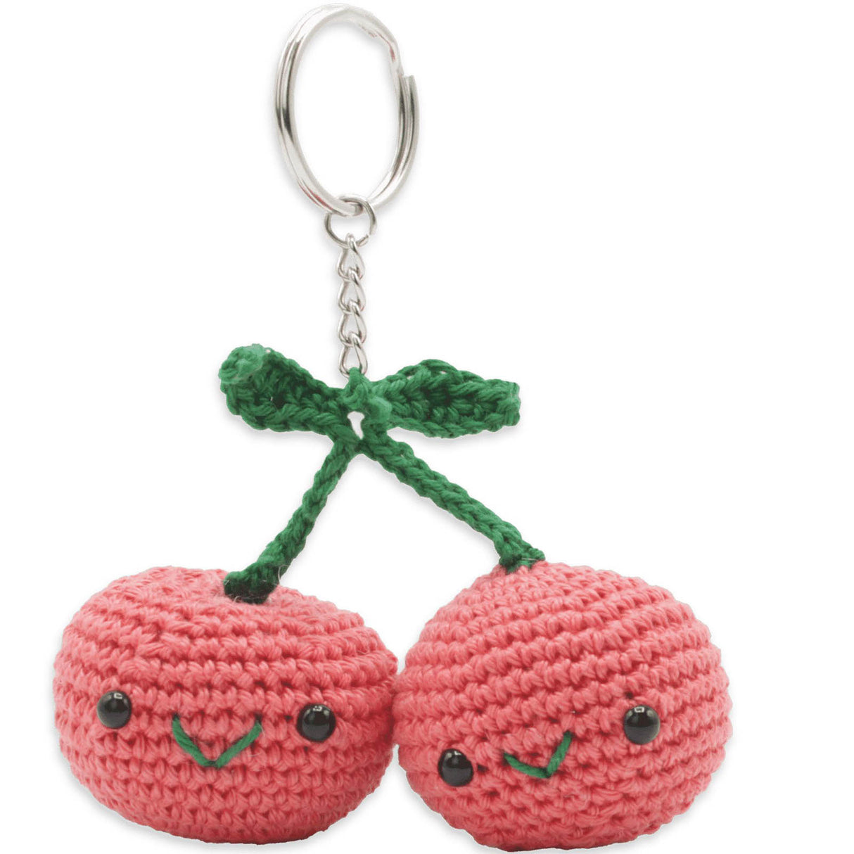 Bijou de sac cerise - set au crochet