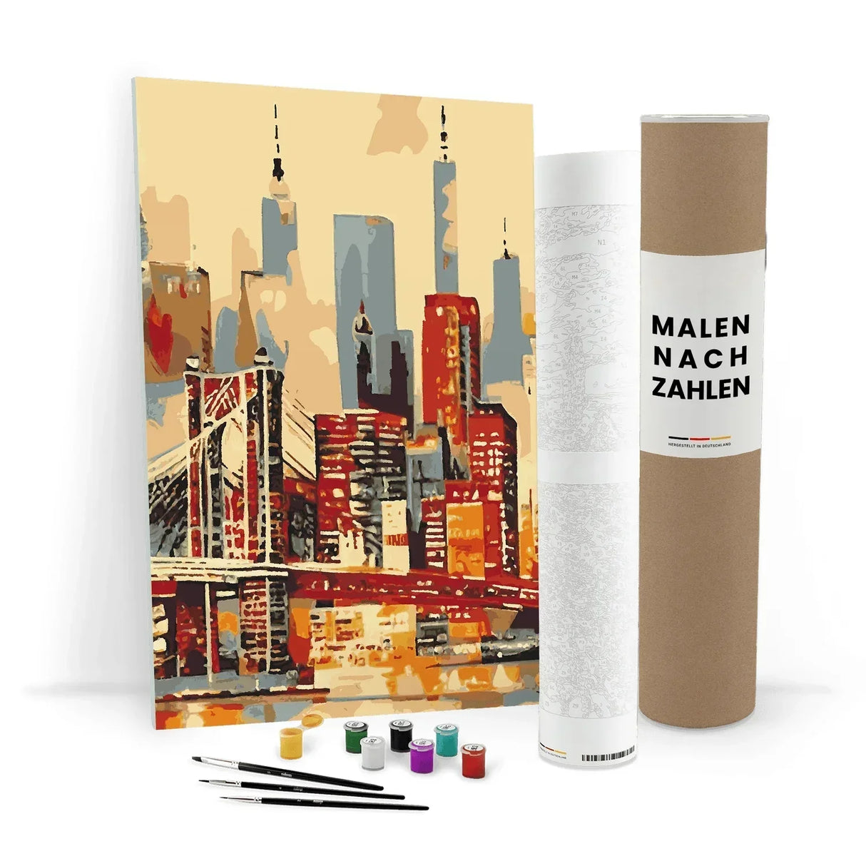 Skyline de New York - Peinture par numéros
