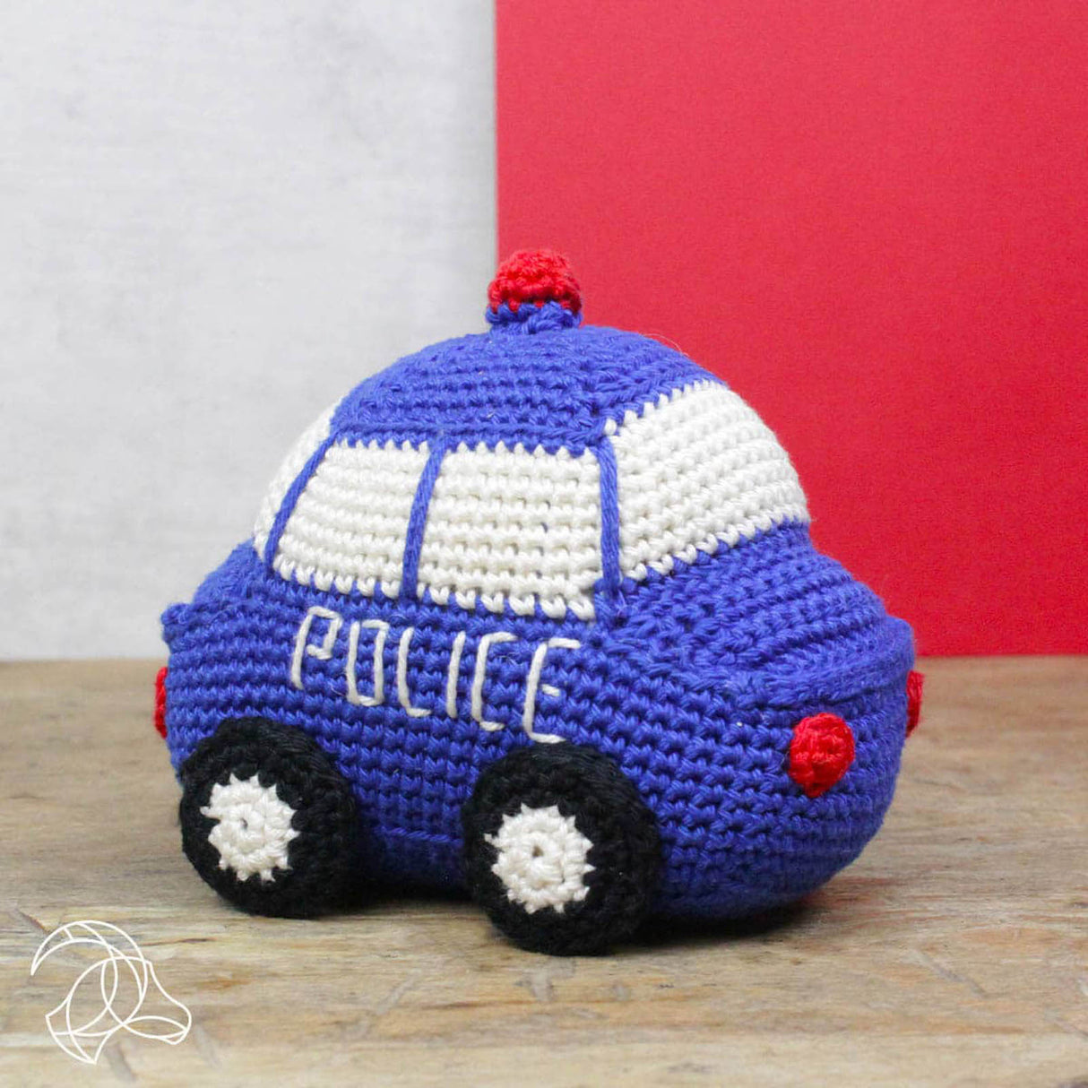 Voiture de police - kit au crochet