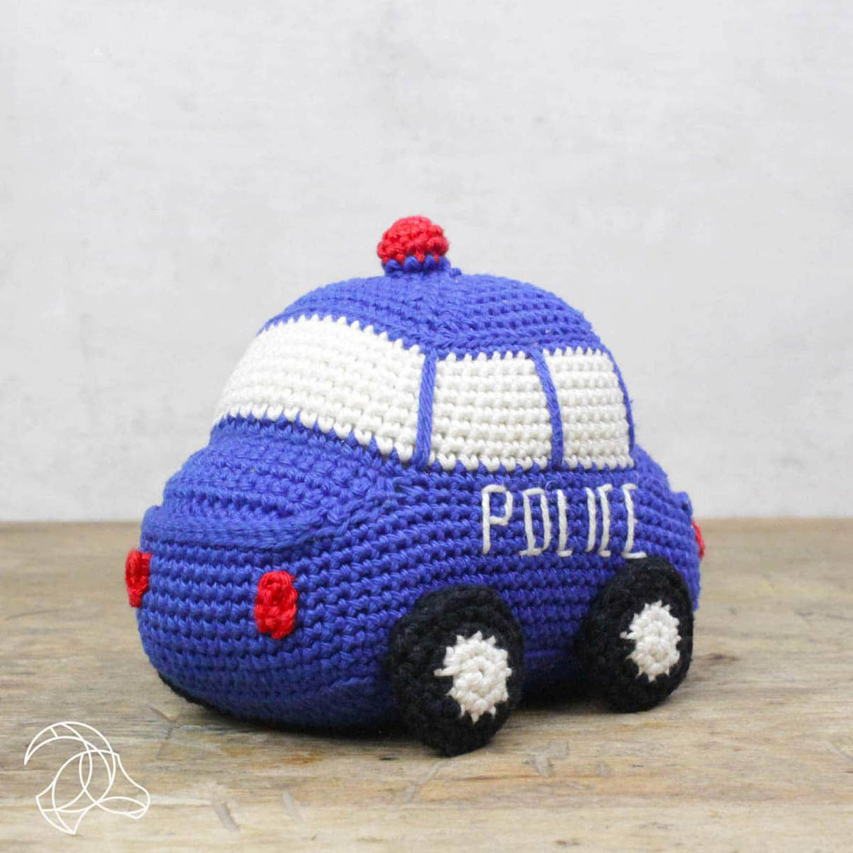 Voiture de police - kit au crochet