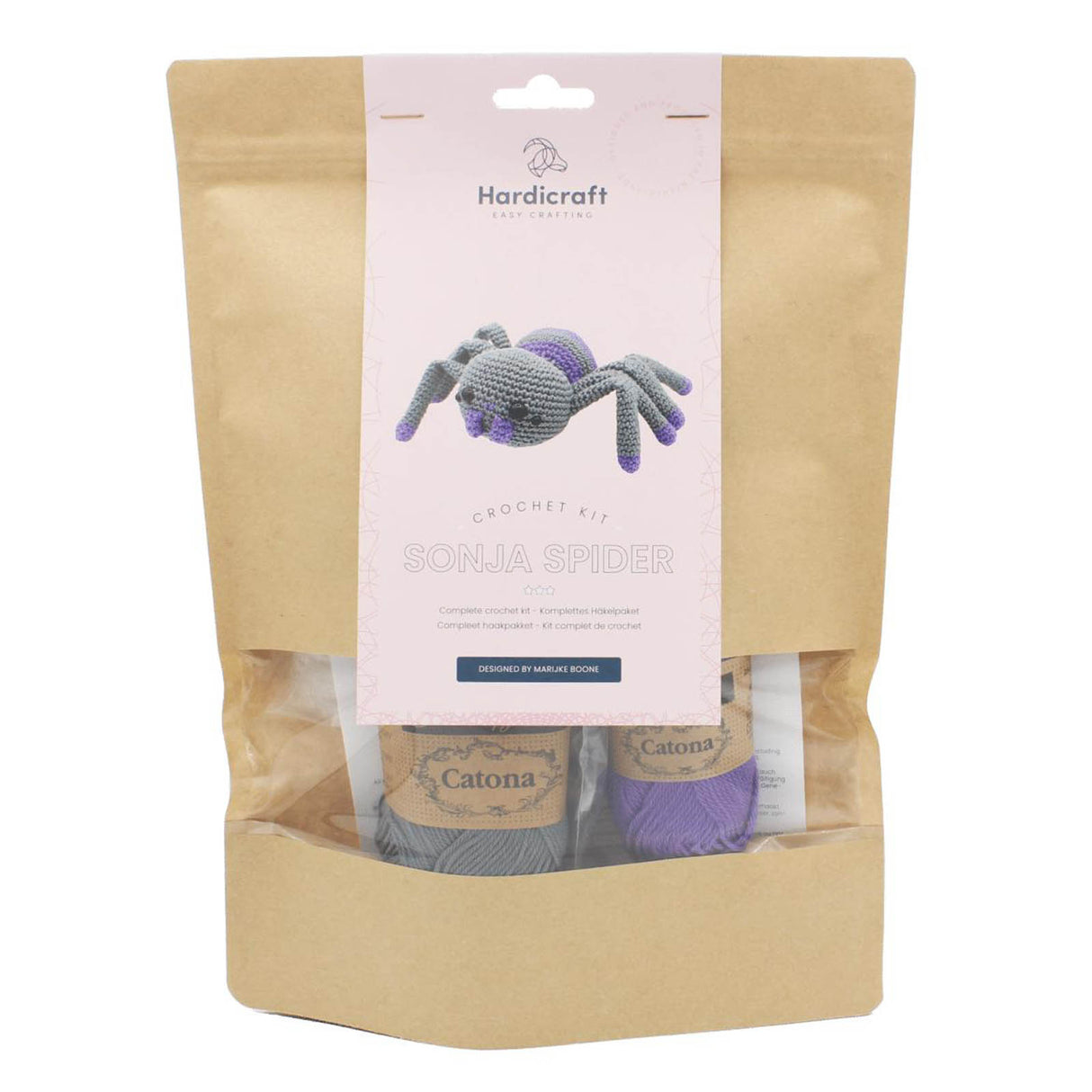 Araignée Sonja - ensemble au crochet