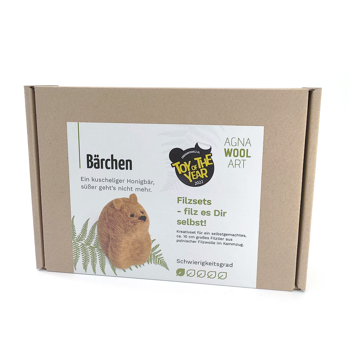 Bär - Bastelset Filz