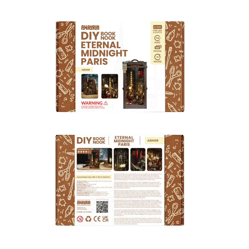 Eternal Midnight Paris - Book Nook