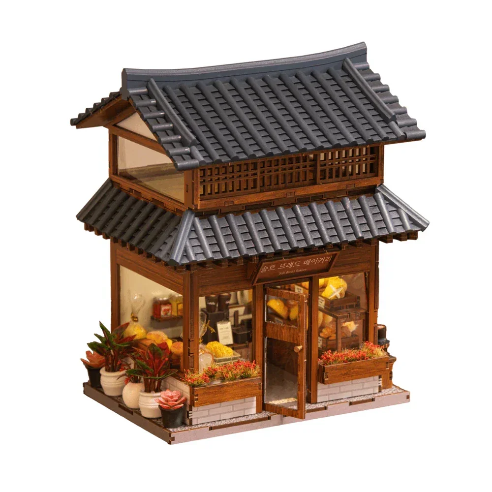 Boulangerie Ikseong-dong Hanok Salt Bread - Maison miniature