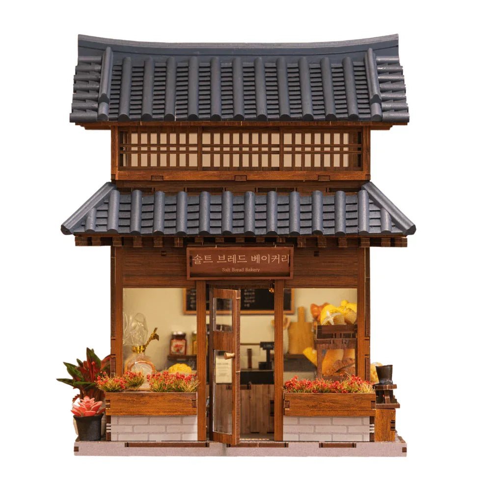 Boulangerie Ikseong-dong Hanok Salt Bread - Maison miniature