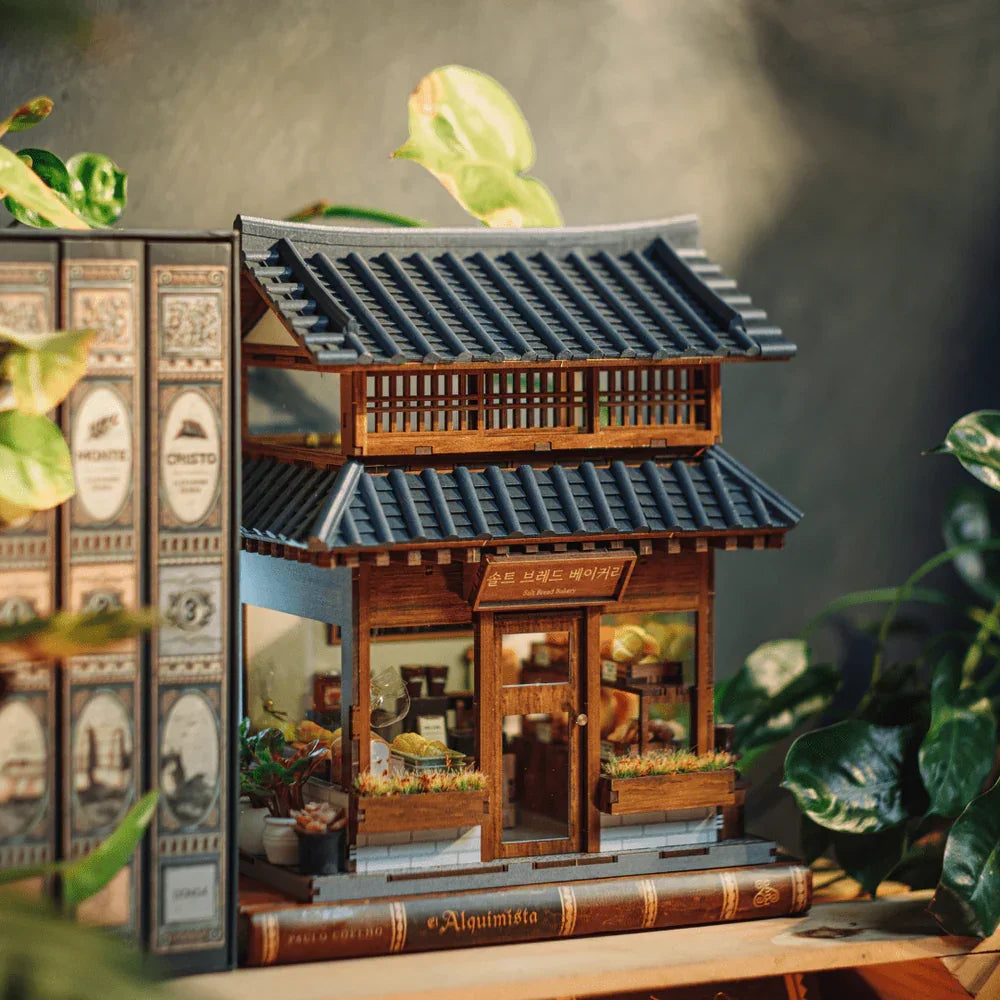 Boulangerie Ikseong-dong Hanok Salt Bread - Maison miniature