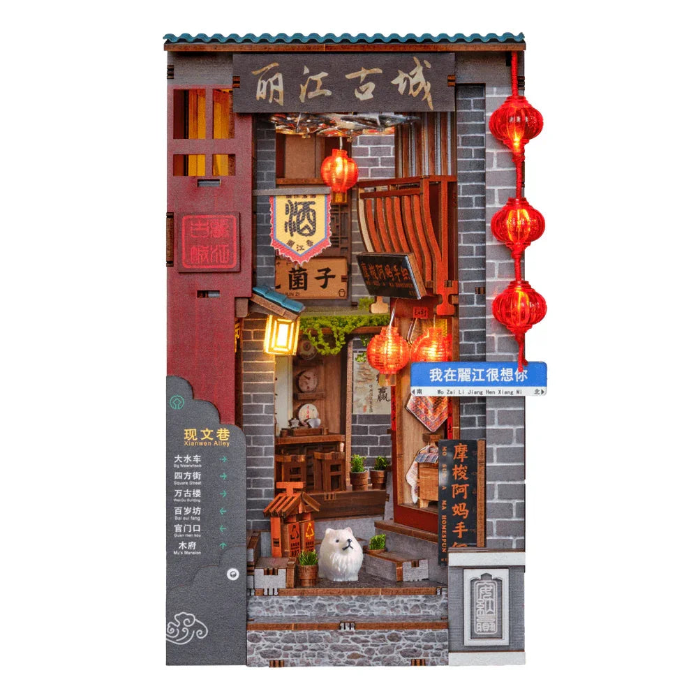 Vieille ville de Lijiang - Coin lecture