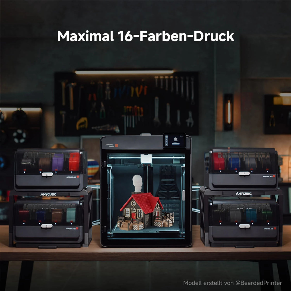 Kobra S1 Max mit ACE 2 Pro Kombo - 3D-Drucker