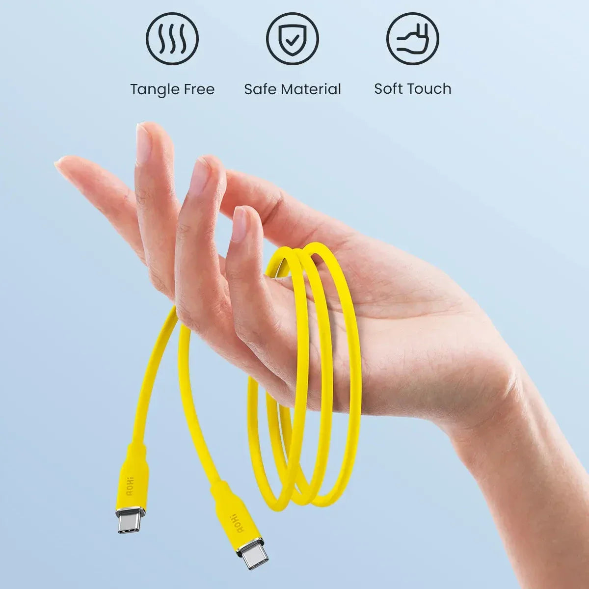 Câble Magline Silky Cable USB-C - Câble USB-C