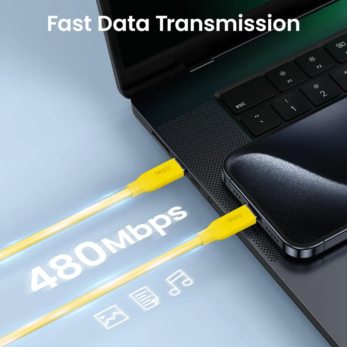 Magline Silky Cable USB C - USB-C - Kabel