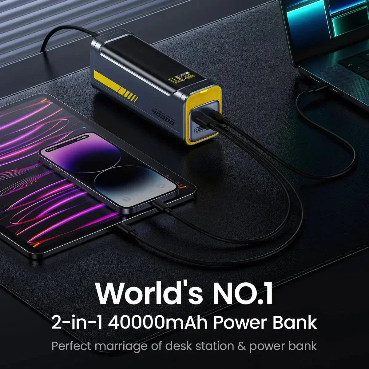 Batterie externe The Future Starship PD 140W (40 000 mAh)