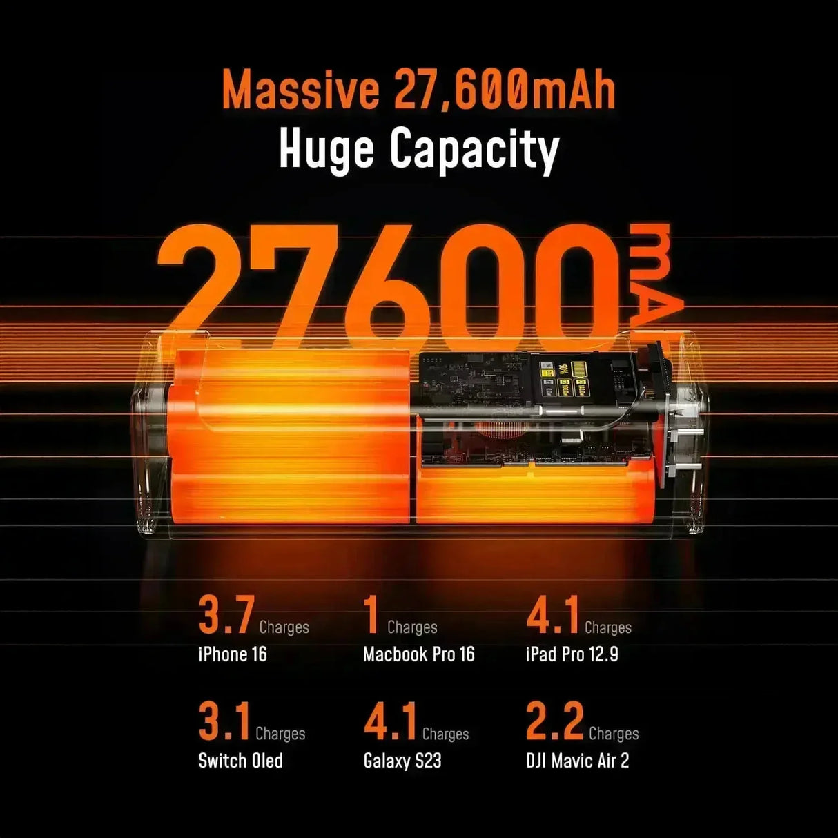 Batterie externe The Future Starship PD 240W (27 600 mAh)