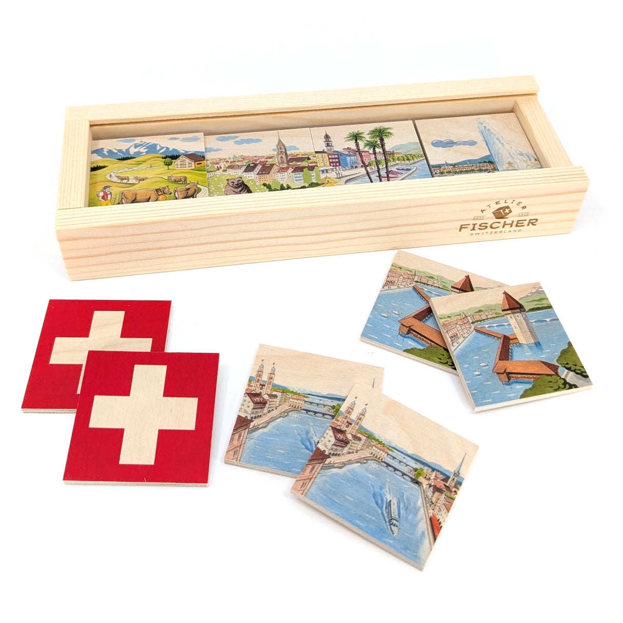 Memo Schweiz (klein) - Memory Spiel