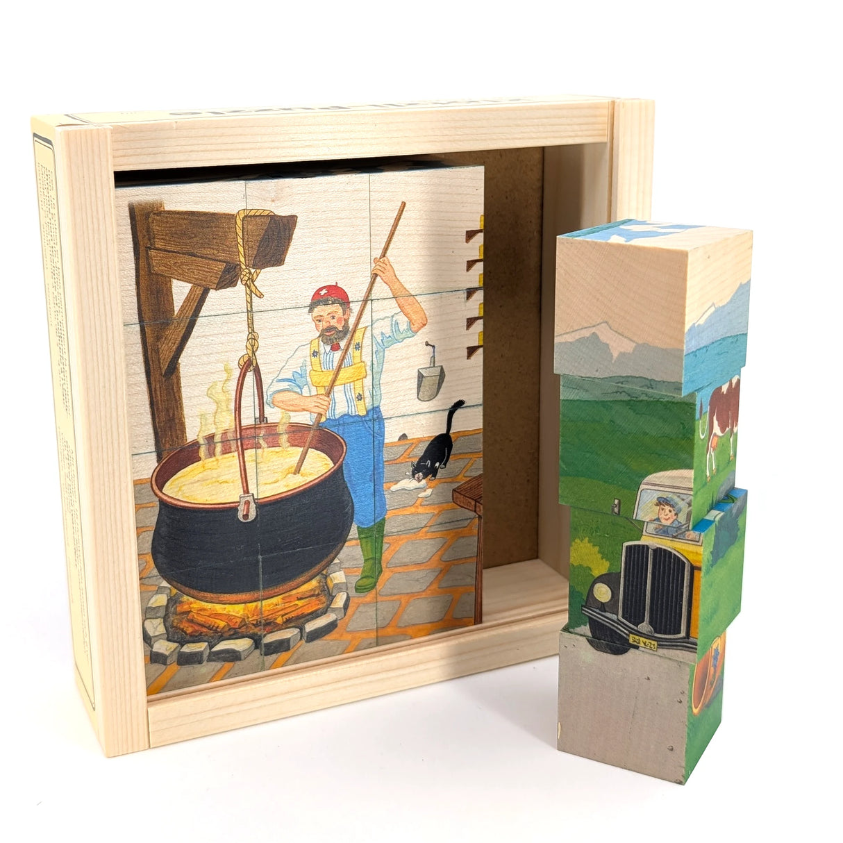 Schweiz (16 Würfel) - Würfelpuzzle