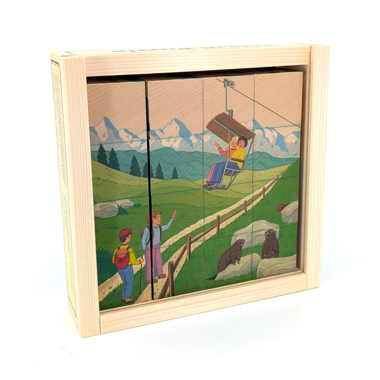 Schweiz (16 Würfel) - Würfelpuzzle