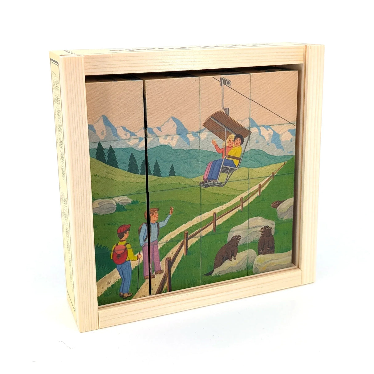 Schweiz (16 Würfel) - Würfelpuzzle
