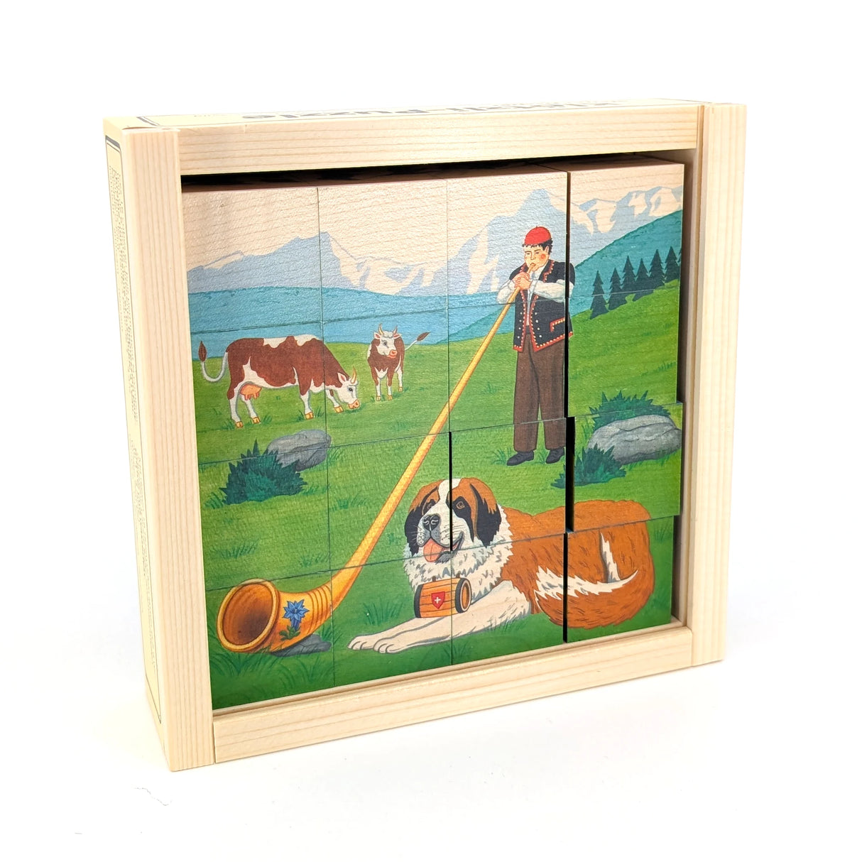 Schweiz (16 Würfel) - Würfelpuzzle