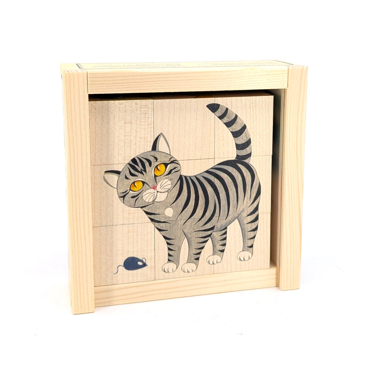 Haustiere (9 Würfel) - Würfelpuzzle