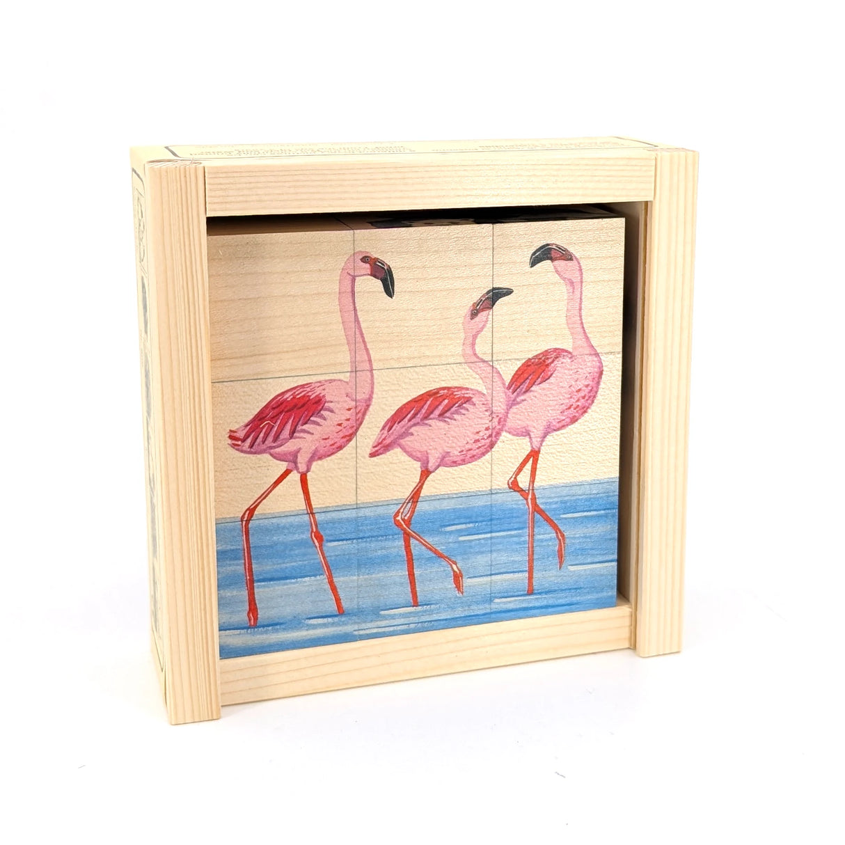 Zootiere (9 Würfel) - Würfelpuzzle