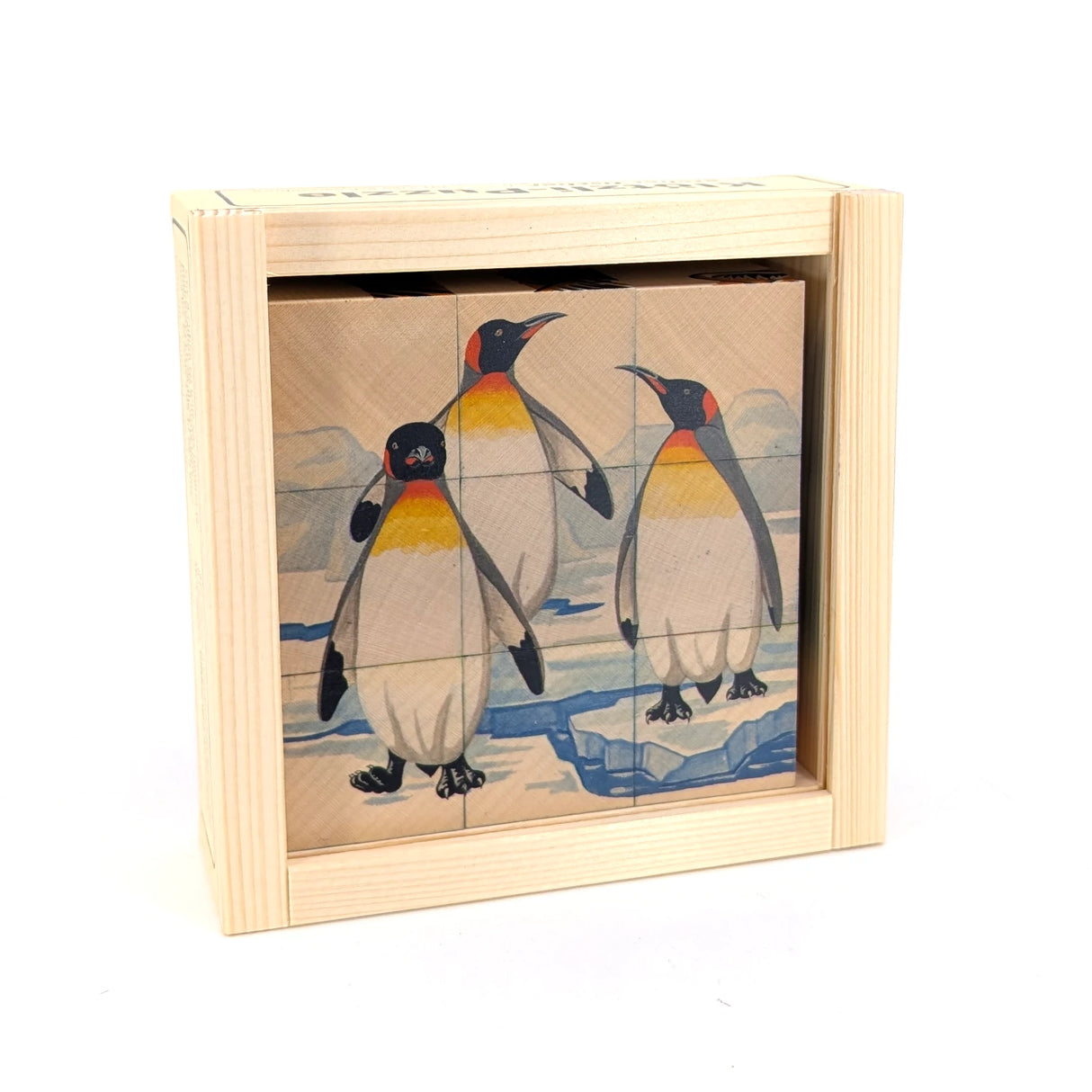 Zootiere (9 Würfel) - Würfelpuzzle