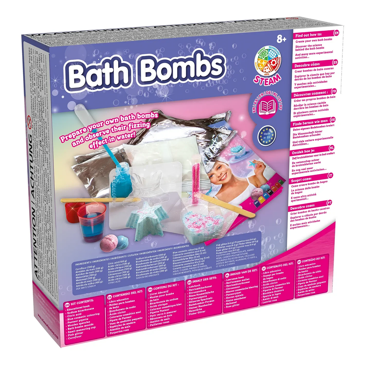 Atelier de bombes de bain - Kit d'expérimentation