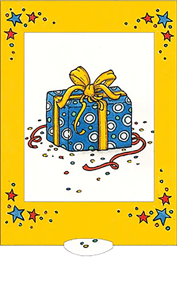 Wünsche - Geburtstagskarte