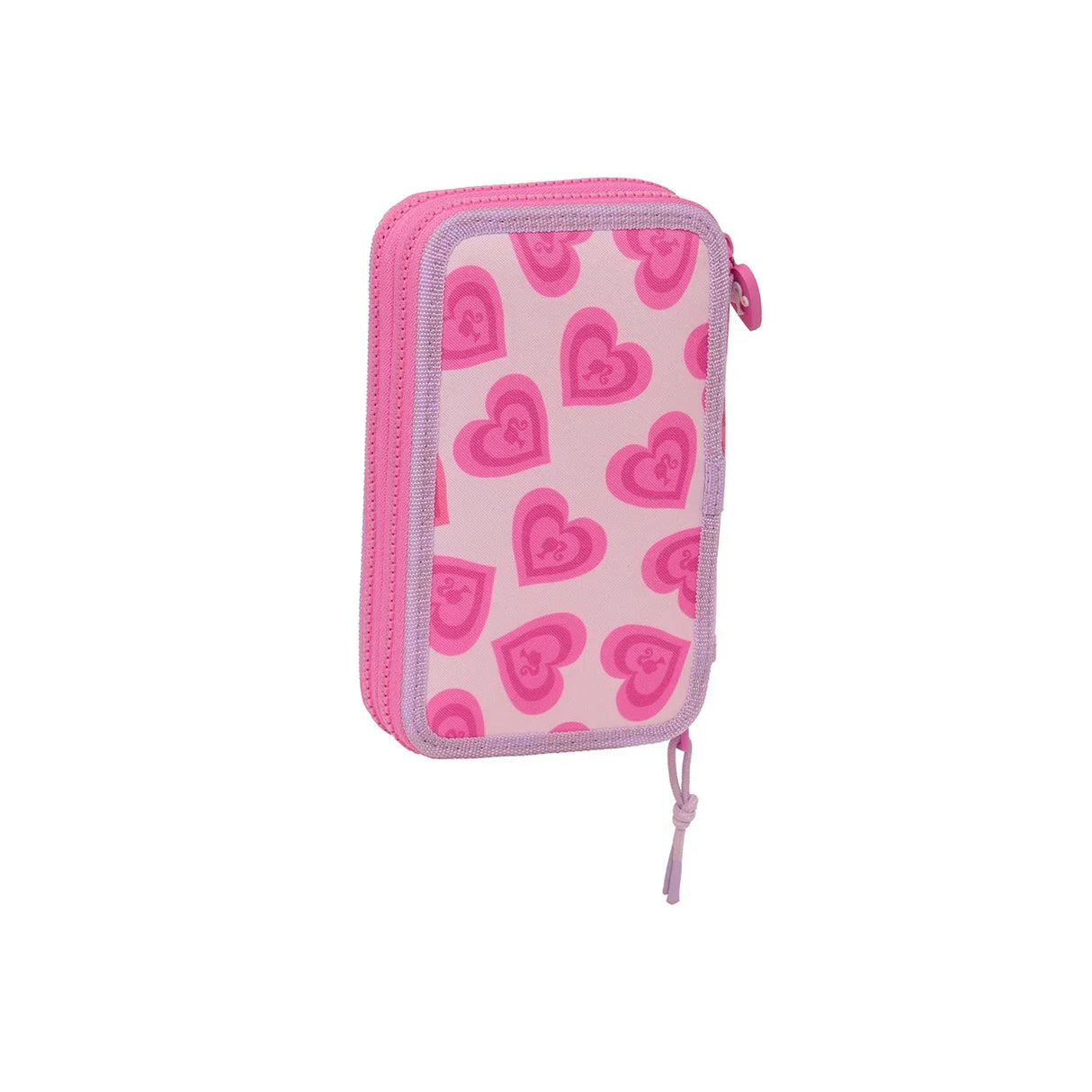 Barbie « Love » - Trousse comprenant des crayons, un taille-crayon et une gomme (28 pièces)