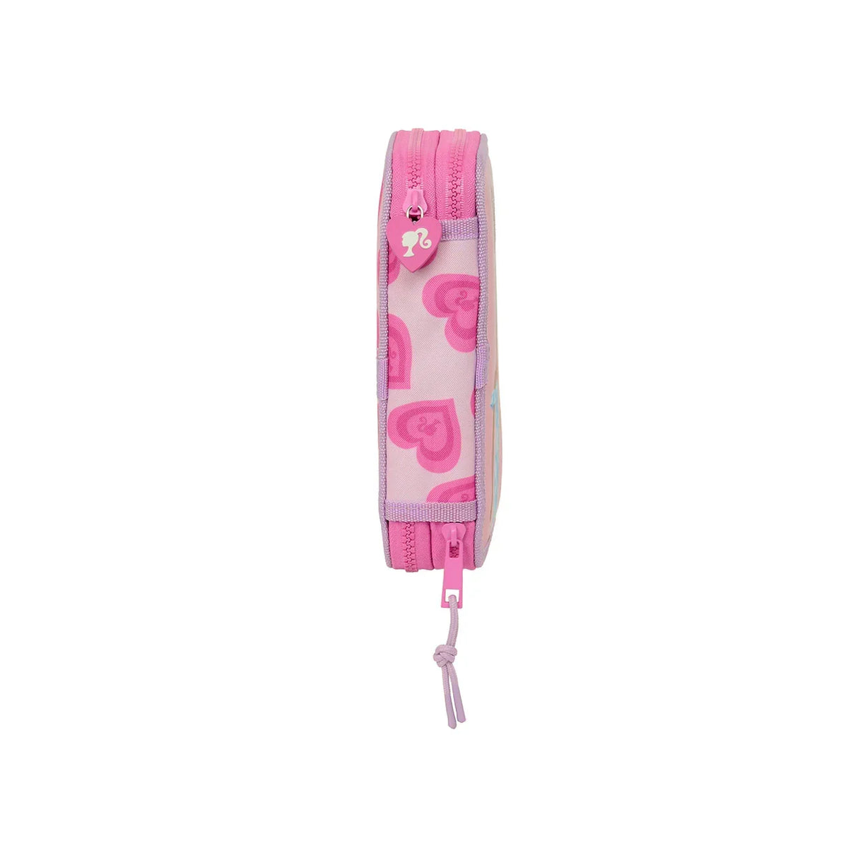 Barbie « Love » - Trousse comprenant des crayons, un taille-crayon et une gomme (28 pièces)