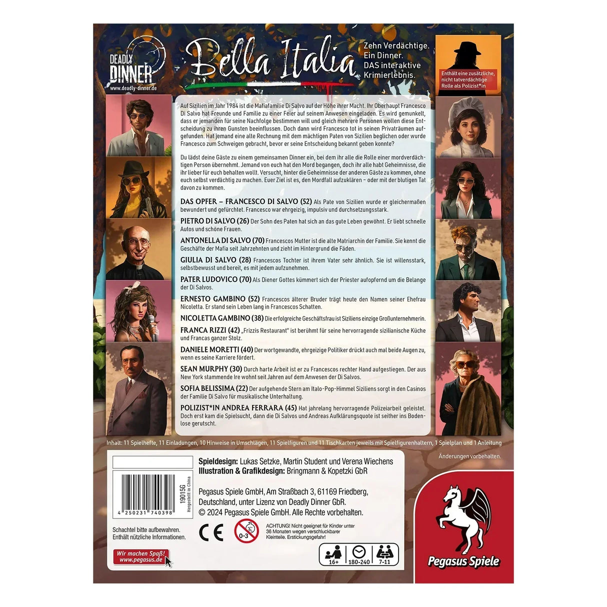 Bella Italia - Dîner-enquête