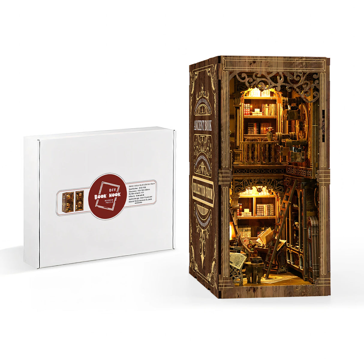 Die antike Büchersammlung - Book Nook