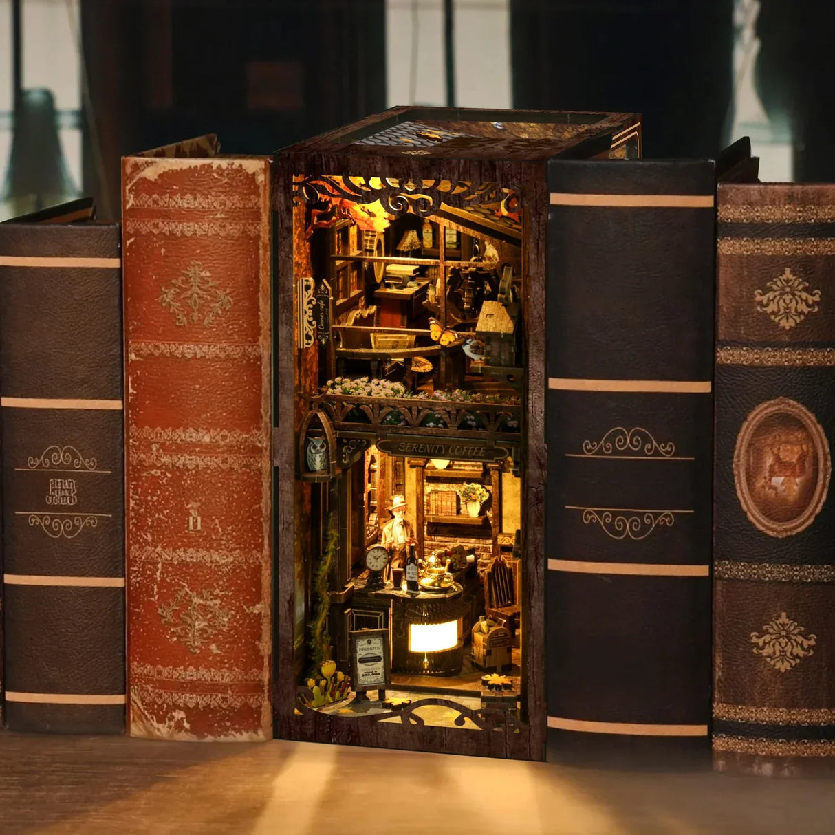 Le Café de la Sérénité - Coin Livres